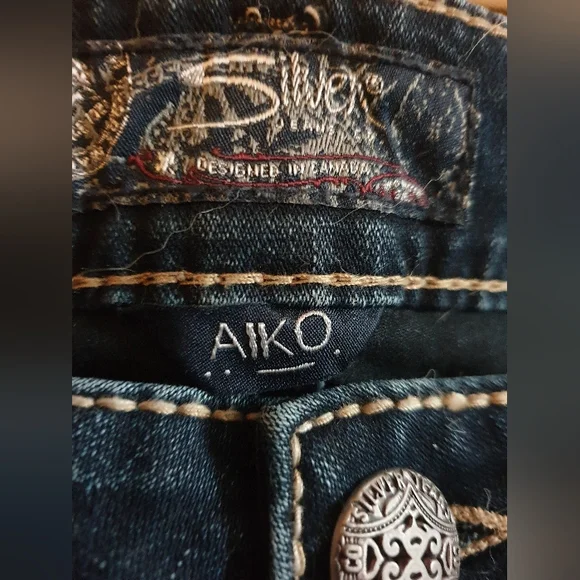 Silver Aiko Mid Boot. - Picture 5 of 11